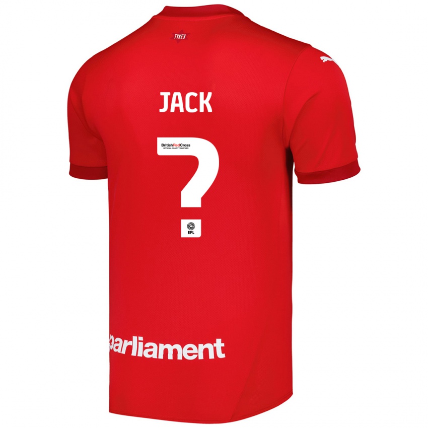 Kinder Jack Woodcock #0 Rot Heimtrikot Trikot 2024/25 T-Shirt