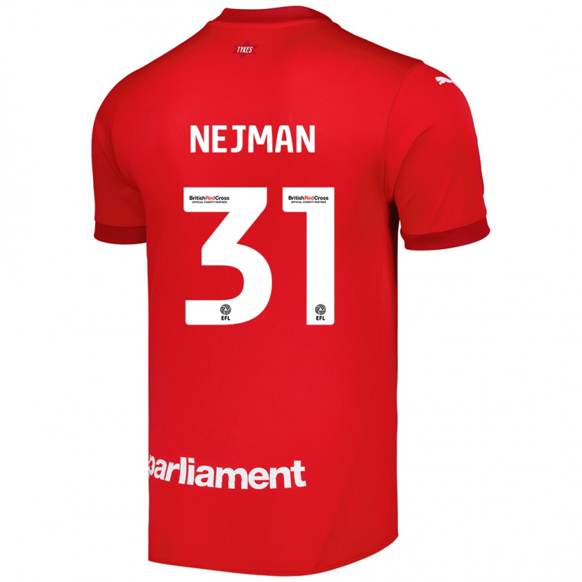 Kinder Harrison Nejman #31 Rot Heimtrikot Trikot 2024/25 T-Shirt