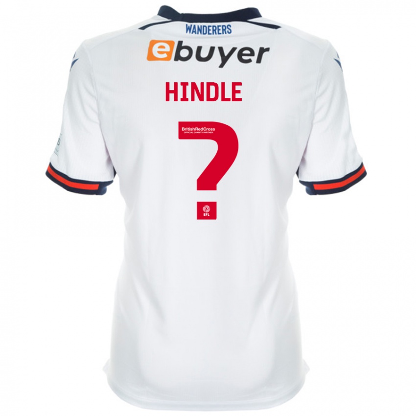 Kinder Amy Hindle #0 Weiß Heimtrikot Trikot 2024/25 T-Shirt