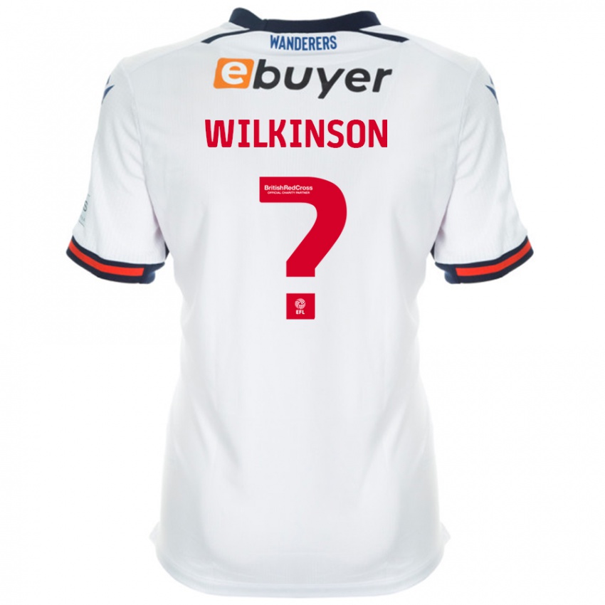 Kinder Hannah Wilkinson #0 Weiß Heimtrikot Trikot 2024/25 T-Shirt