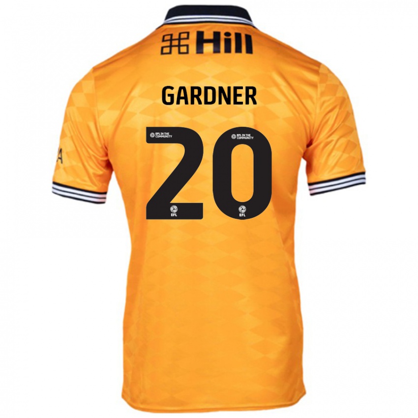 Kinder Gary Gardner #20 Orange Heimtrikot Trikot 2024/25 T-Shirt