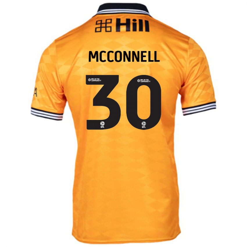 Kinder Glenn Mcconnell #30 Orange Heimtrikot Trikot 2024/25 T-Shirt