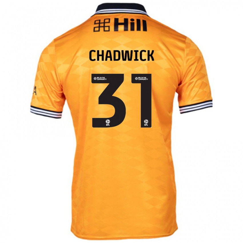 Kinder Louis Chadwick #31 Orange Heimtrikot Trikot 2024/25 T-Shirt