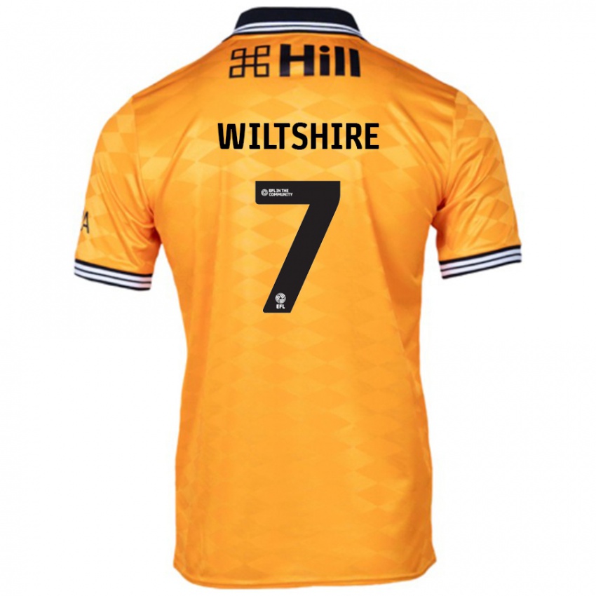 Kinder Sarah Wiltshire #7 Orange Heimtrikot Trikot 2024/25 T-Shirt