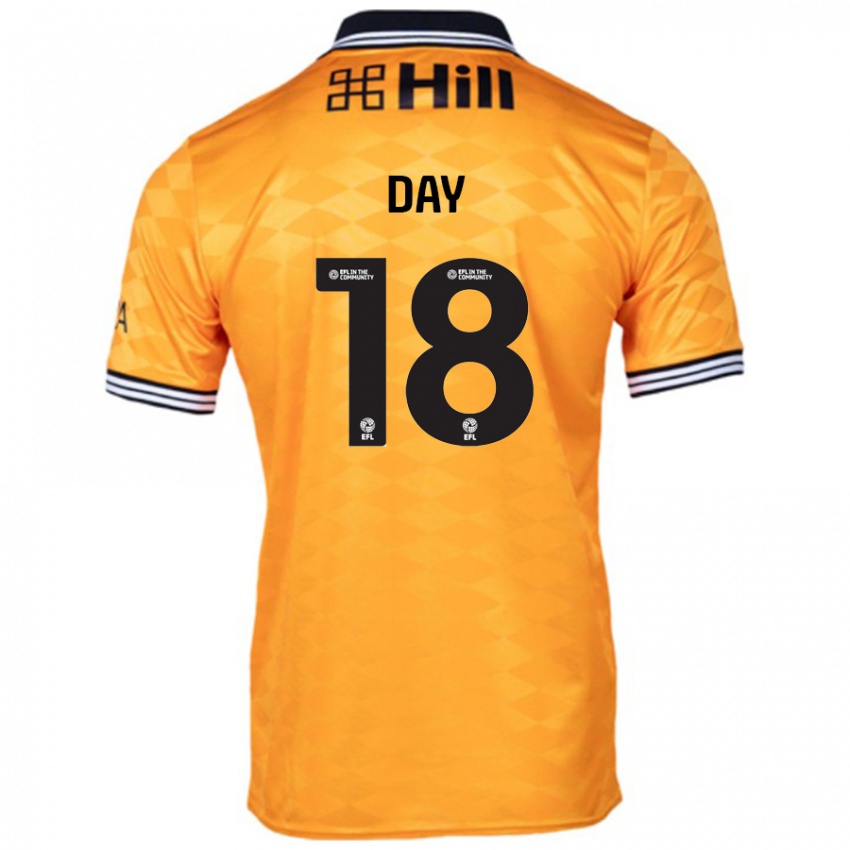 Kinder Niamh Day #18 Orange Heimtrikot Trikot 2024/25 T-Shirt