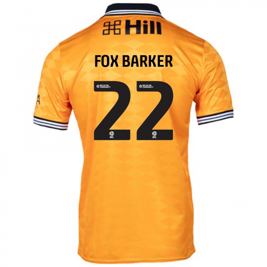 Kinder Mistie Fox-Barker #22 Orange Heimtrikot Trikot 2024/25 T-Shirt