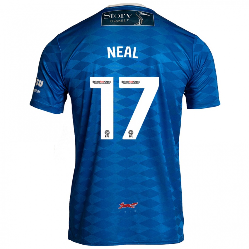 Kinder Harrison Neal #17 Blau Heimtrikot Trikot 2024/25 T-Shirt