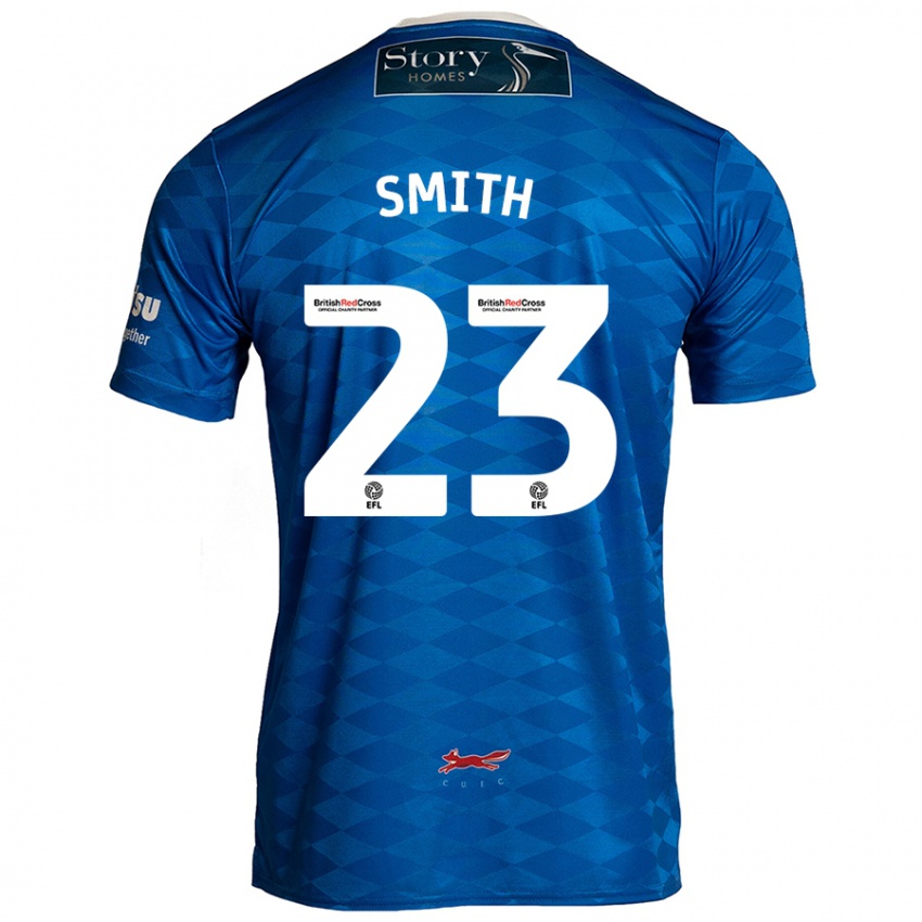 Kinder Jude Smith #23 Blau Heimtrikot Trikot 2024/25 T-Shirt