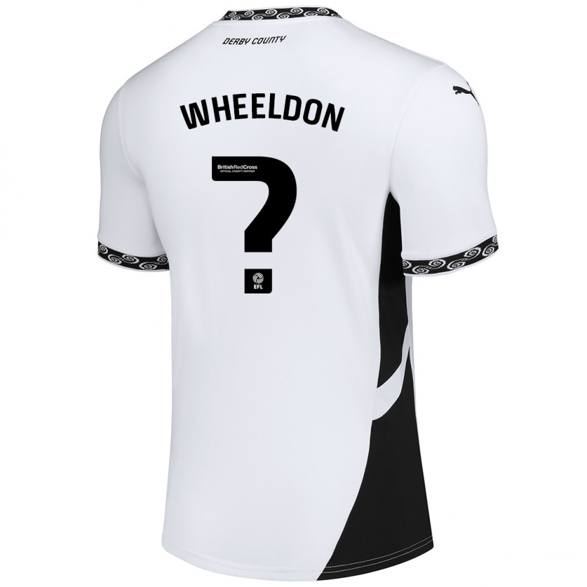 Kinder Lennon Wheeldon #0 Weiß Schwarz Heimtrikot Trikot 2024/25 T-Shirt