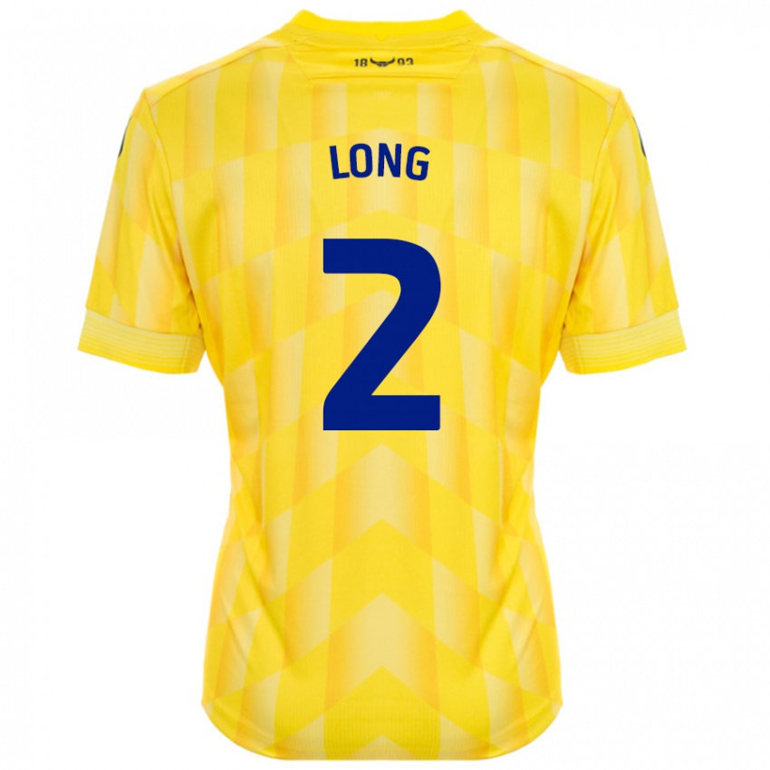 Kinder Sam Long #2 Gelb Heimtrikot Trikot 2024/25 T-Shirt