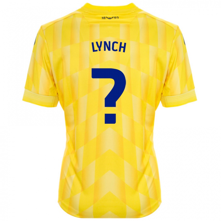 Kinder Bobby Lynch #0 Gelb Heimtrikot Trikot 2024/25 T-Shirt