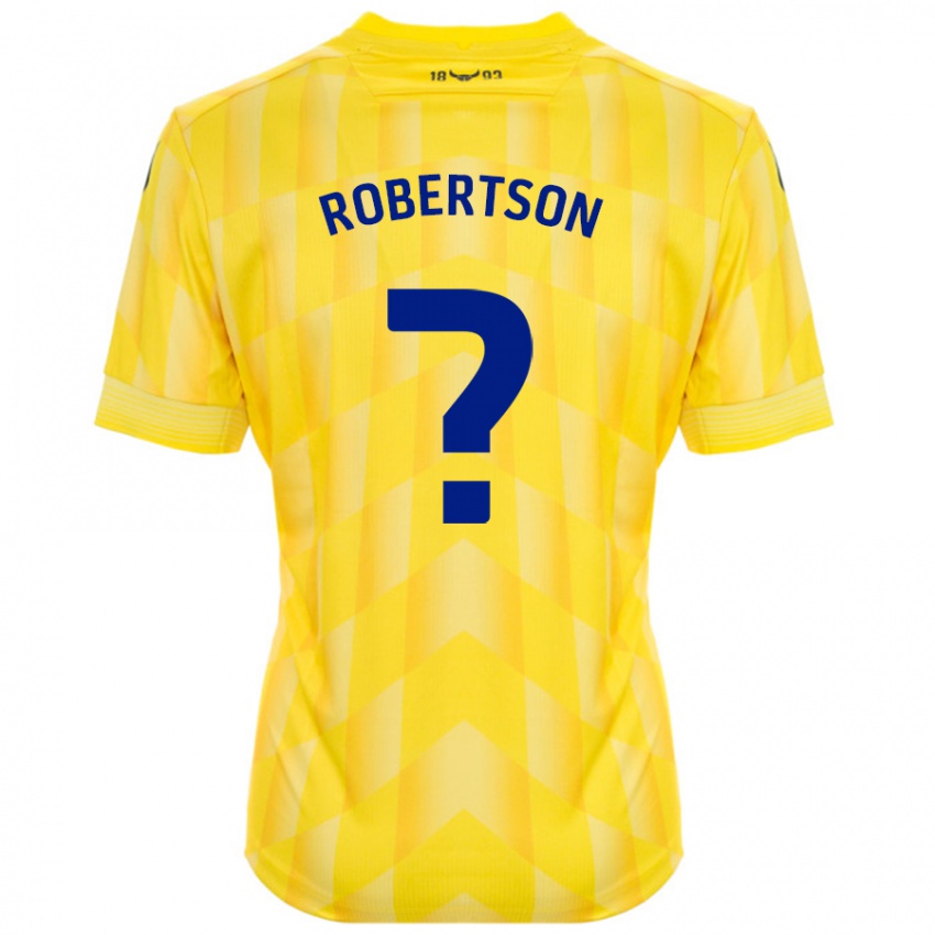 Kinder Maddie Robertson #0 Gelb Heimtrikot Trikot 2024/25 T-Shirt