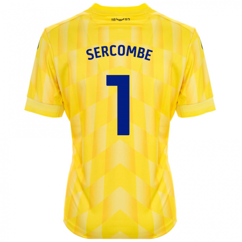 Kinder Paris Sercombe #1 Gelb Heimtrikot Trikot 2024/25 T-Shirt