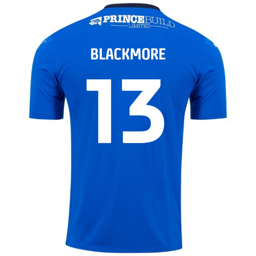 Kinder Will Blackmore #13 Blau Weiß Heimtrikot Trikot 2024/25 T-Shirt