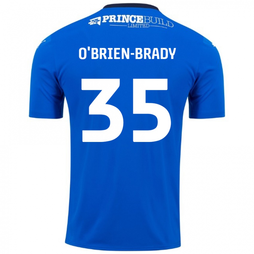 Kinder Donay O'brien-Brady #35 Blau Weiß Heimtrikot Trikot 2024/25 T-Shirt