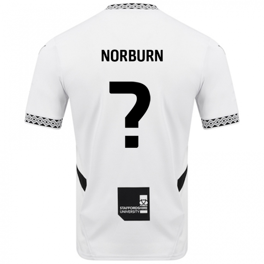 Kinder Dylan Norburn #0 Weiß Heimtrikot Trikot 2024/25 T-Shirt