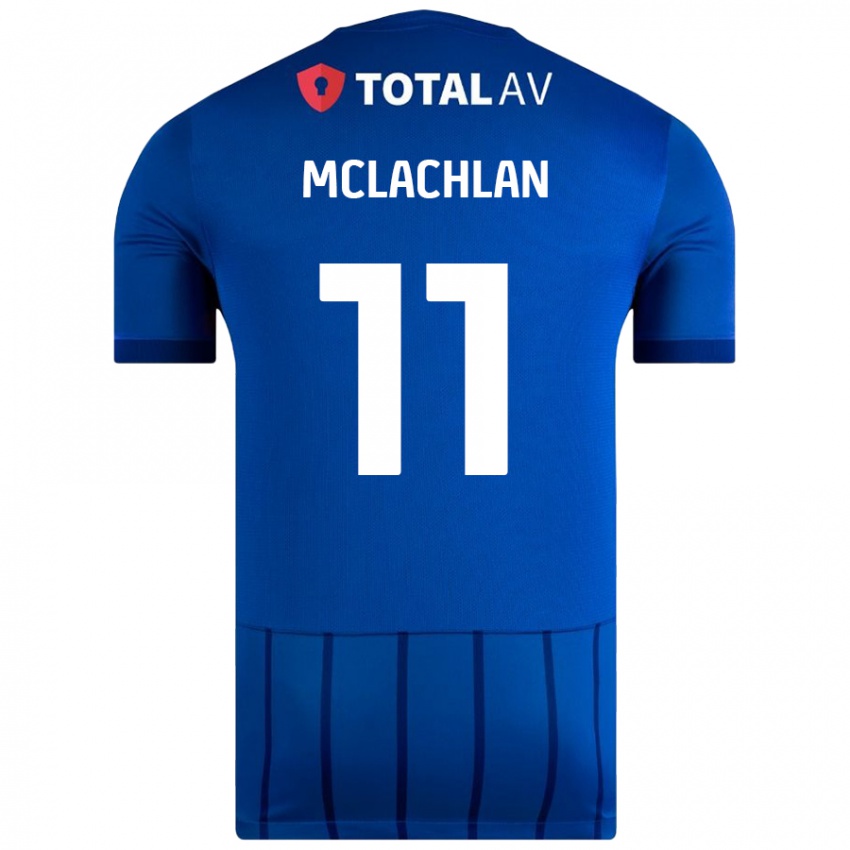 Kinder Daisy Mclachlan #11 Blau Heimtrikot Trikot 2024/25 T-Shirt