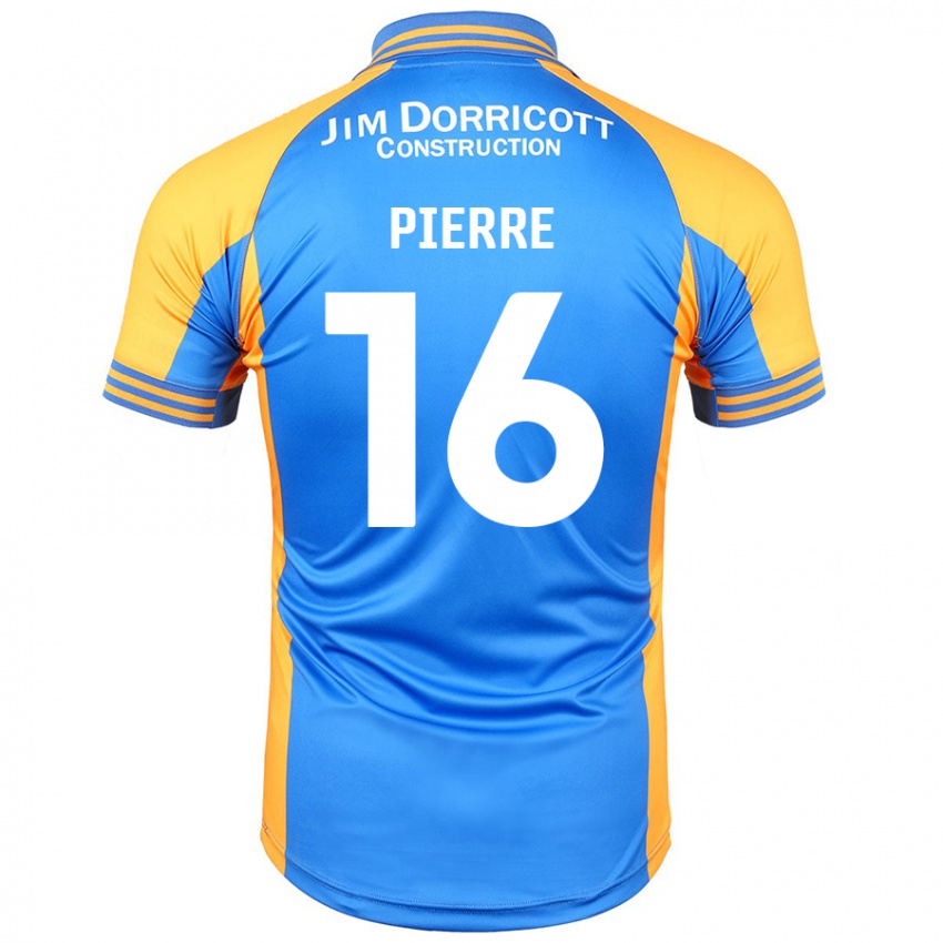 Kinder Aaron Pierre #16 Blau Bernstein Heimtrikot Trikot 2024/25 T-Shirt