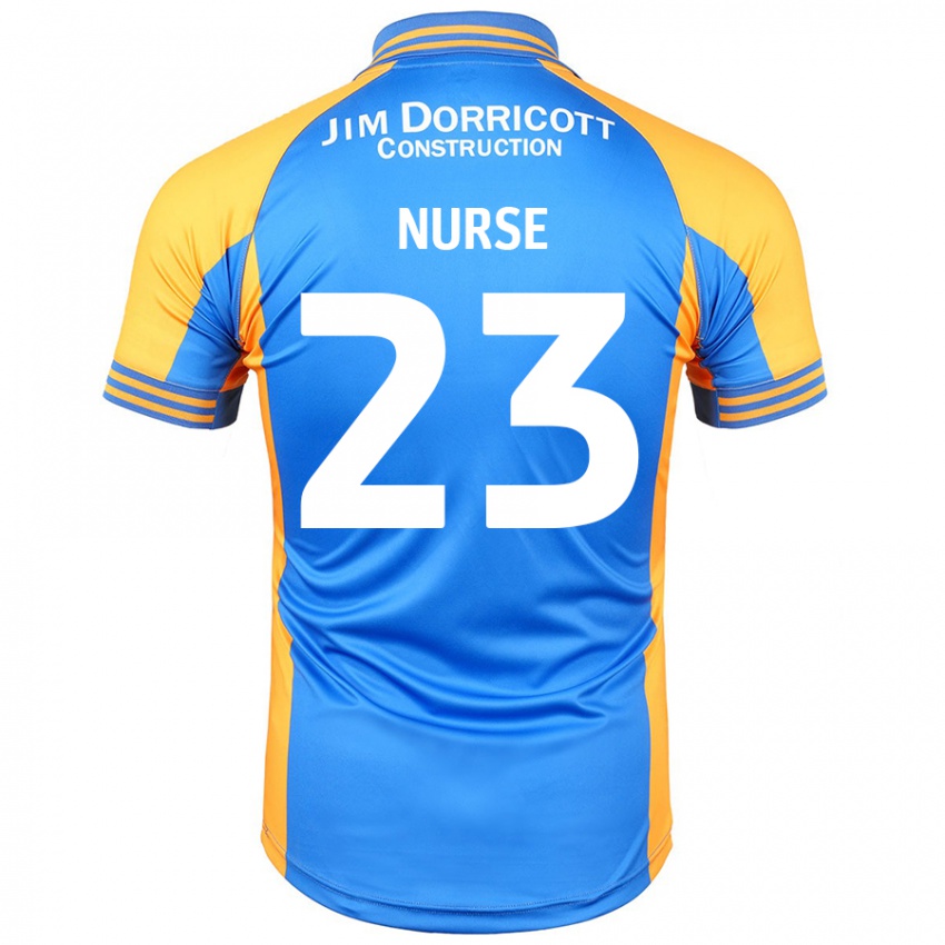 Kinder George Nurse #23 Blau Bernstein Heimtrikot Trikot 2024/25 T-Shirt