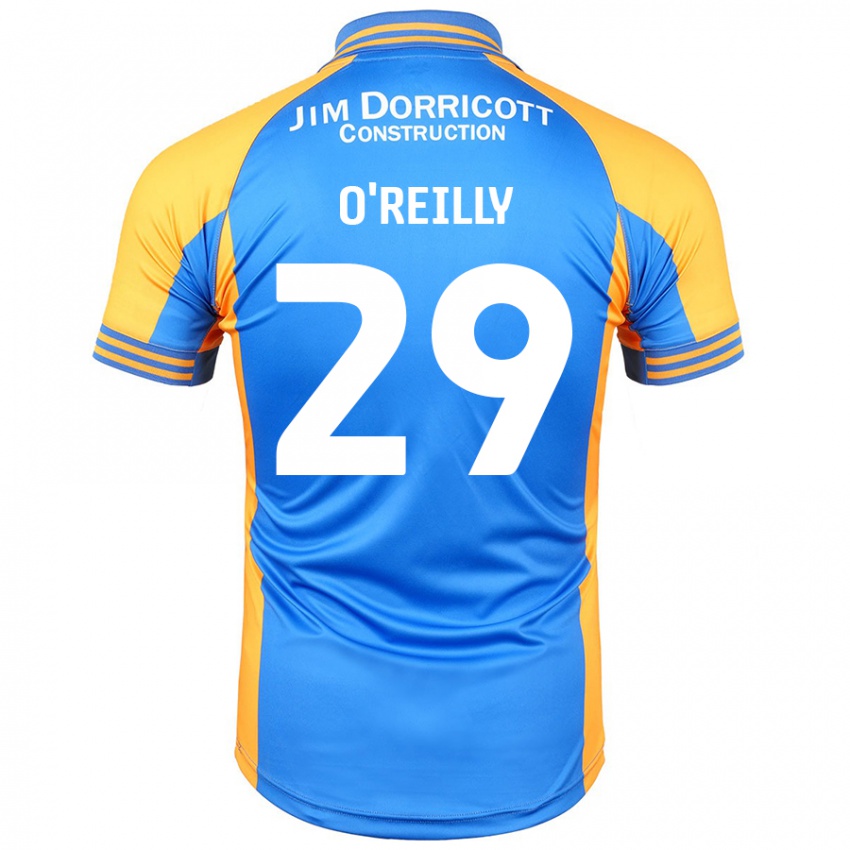 Kinder Tommi O'reilly #29 Blau Bernstein Heimtrikot Trikot 2024/25 T-Shirt