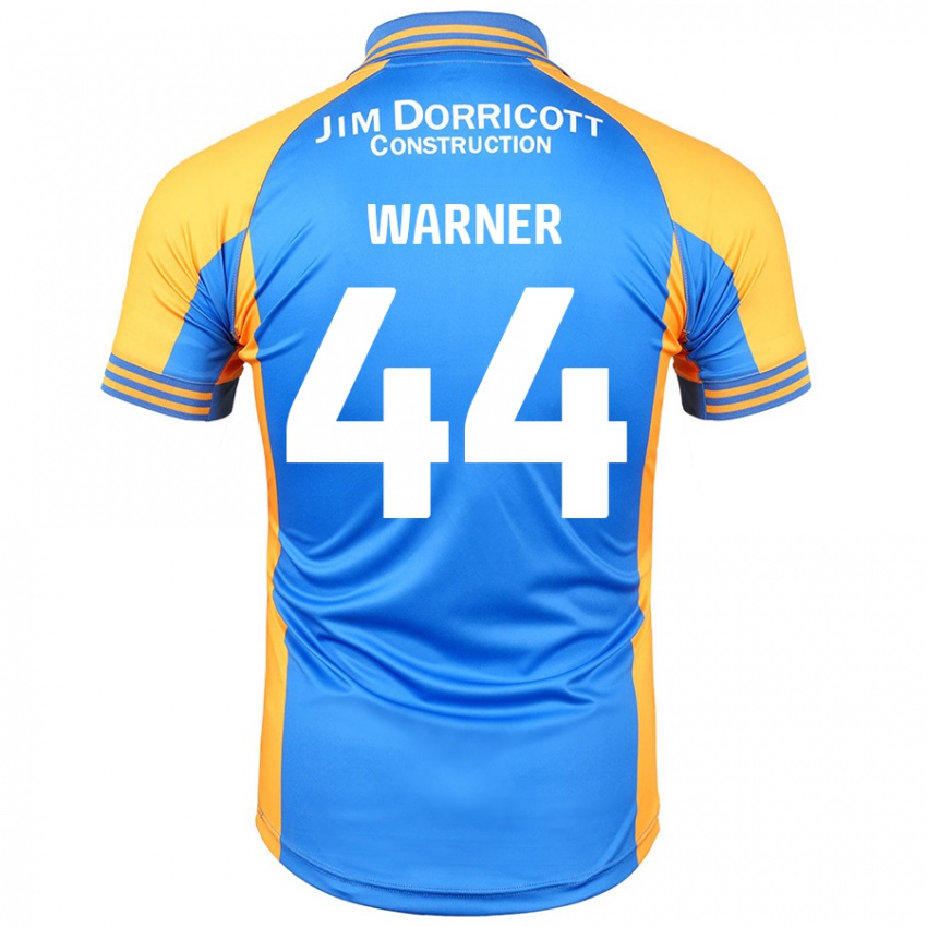 Kinder James Warner #44 Blau Bernstein Heimtrikot Trikot 2024/25 T-Shirt