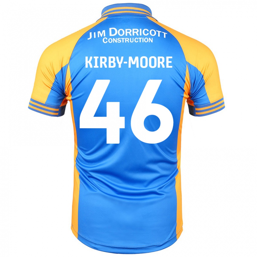 Kinder Harvey Kirby-Moore #46 Blau Bernstein Heimtrikot Trikot 2024/25 T-Shirt