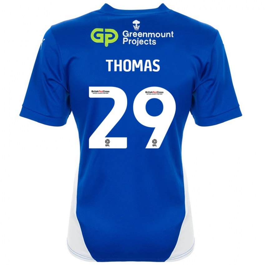 Kinder Silko Thomas #29 Blau Weiß Heimtrikot Trikot 2024/25 T-Shirt