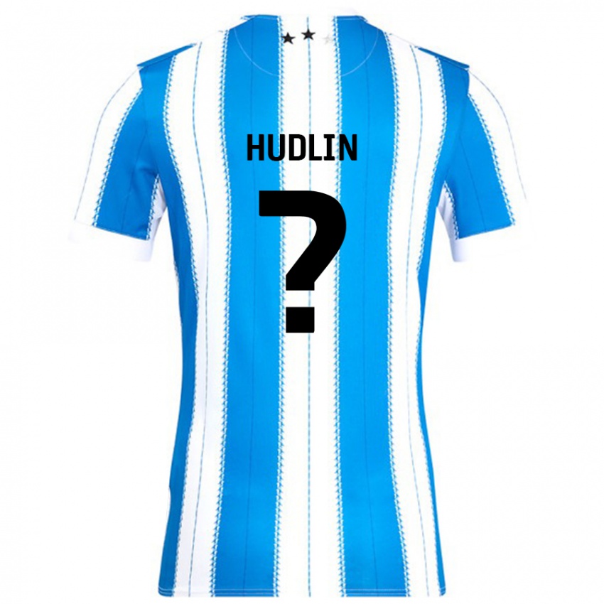 Kinder Kyle Hudlin #0 Blau Weiß Heimtrikot Trikot 2024/25 T-Shirt