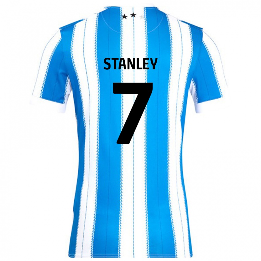 Kinder Katie Stanley #7 Blau Weiß Heimtrikot Trikot 2024/25 T-Shirt