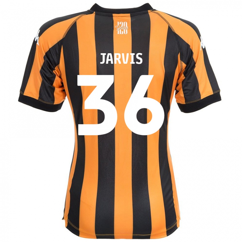 Kinder Will Jarvis #36 Schwarz Bernstein Heimtrikot Trikot 2024/25 T-Shirt