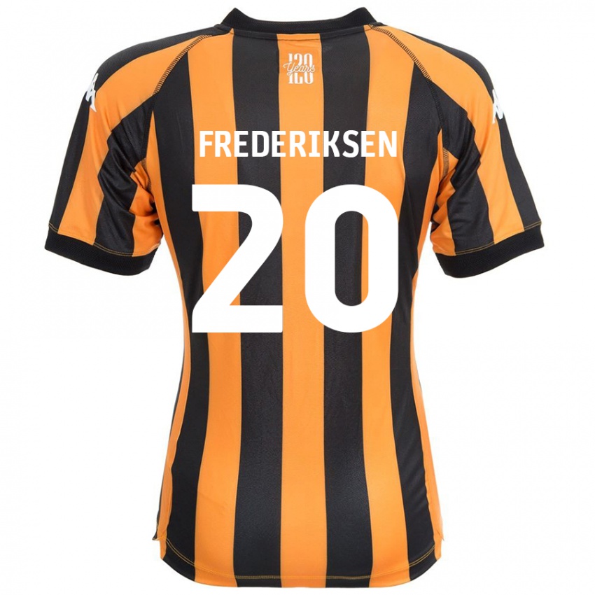 Kinder Abbey Frederiksen #20 Schwarz Bernstein Heimtrikot Trikot 2024/25 T-Shirt