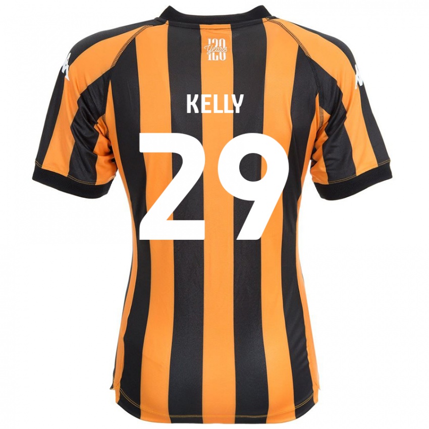 Kinder Ace Kelly #29 Schwarz Bernstein Heimtrikot Trikot 2024/25 T-Shirt