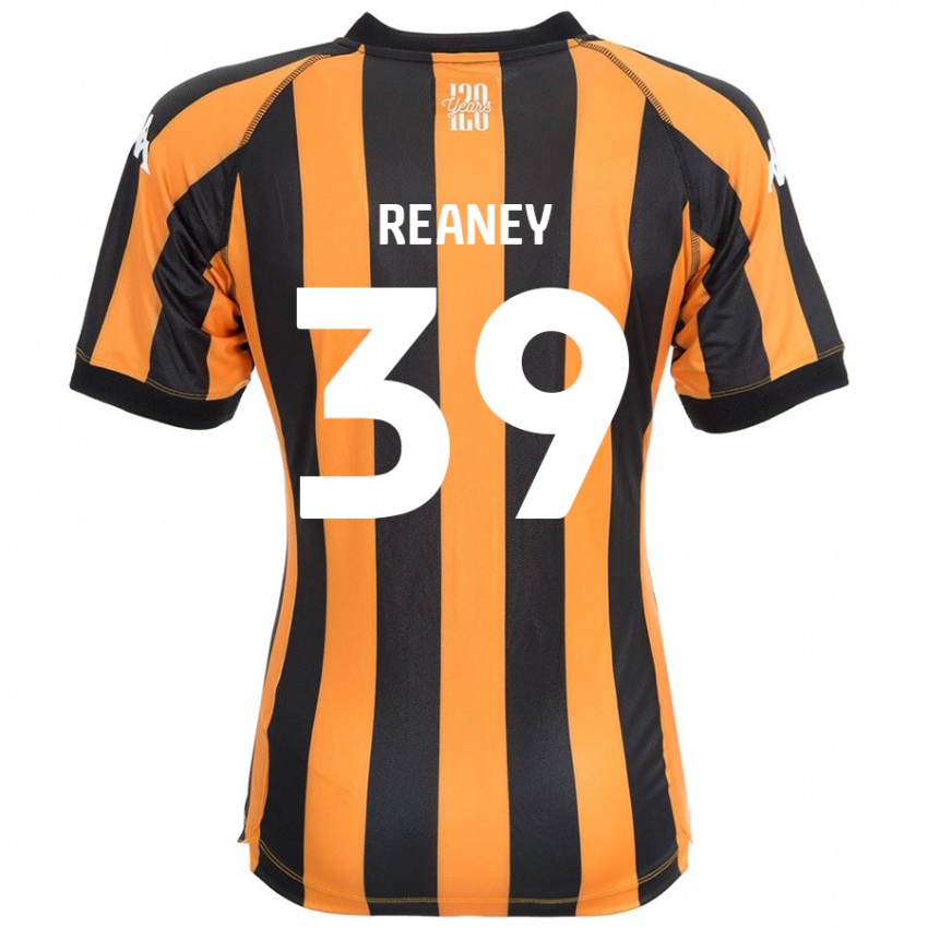 Kinder Mollie Reaney #39 Schwarz Bernstein Heimtrikot Trikot 2024/25 T-Shirt