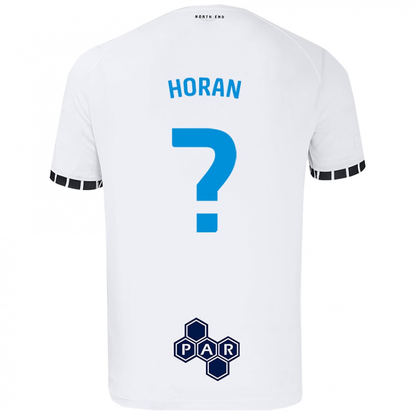 Kinder Ellis Horan #0 Weiß Heimtrikot Trikot 2024/25 T-Shirt