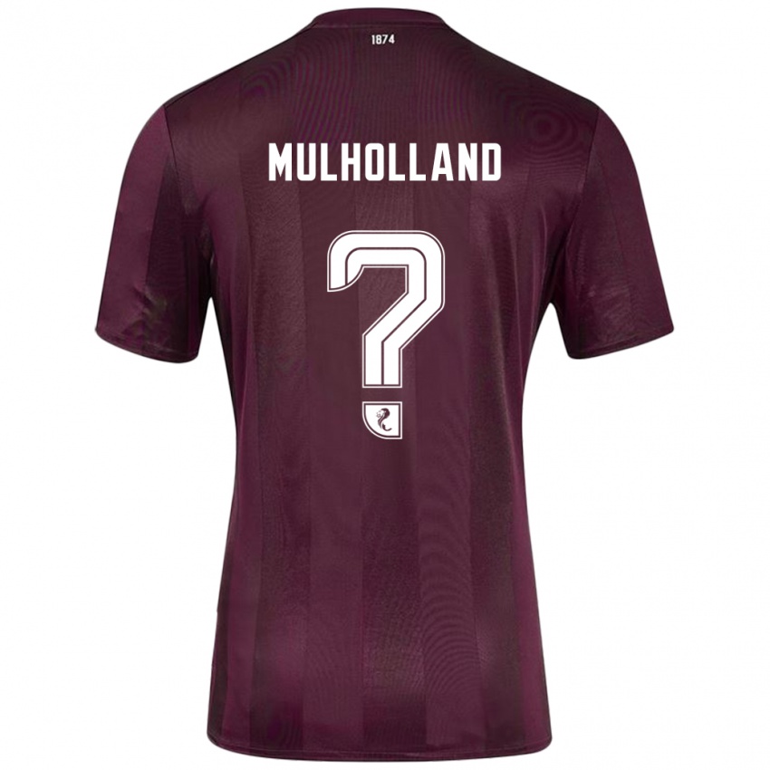 Kinder James Mulholland #0 Burgundrot Heimtrikot Trikot 2024/25 T-Shirt