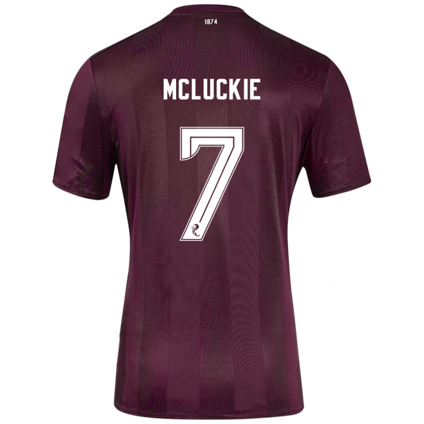 Kinder Bobby Mcluckie #7 Burgundrot Heimtrikot Trikot 2024/25 T-Shirt