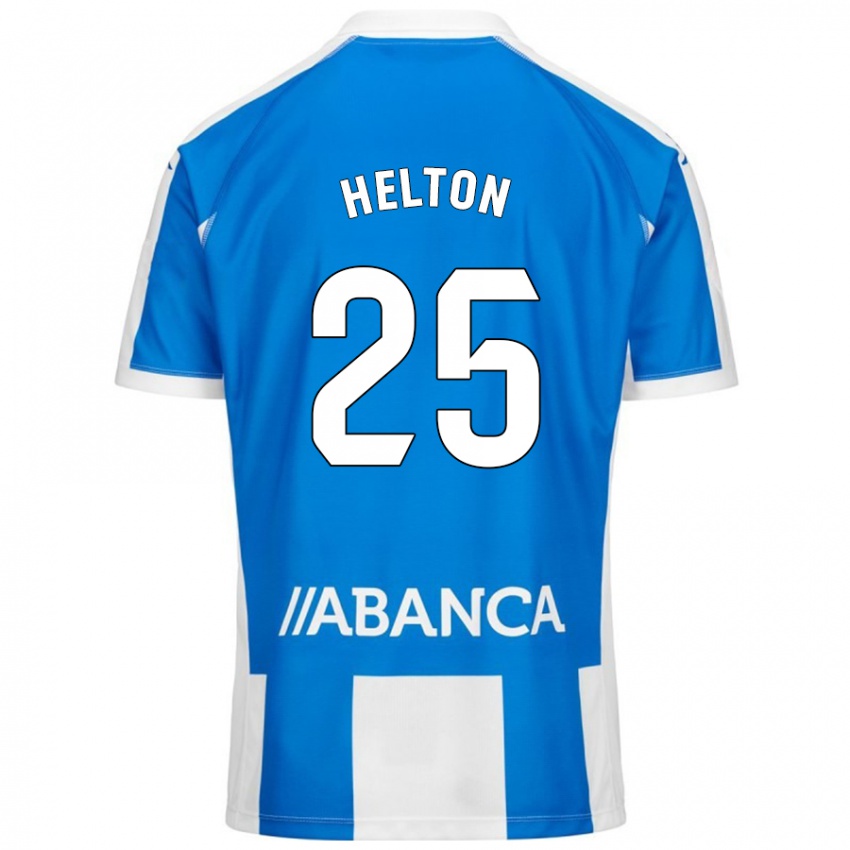 Kinder Helton Leite #25 Blau Weiß Heimtrikot Trikot 2024/25 T-Shirt