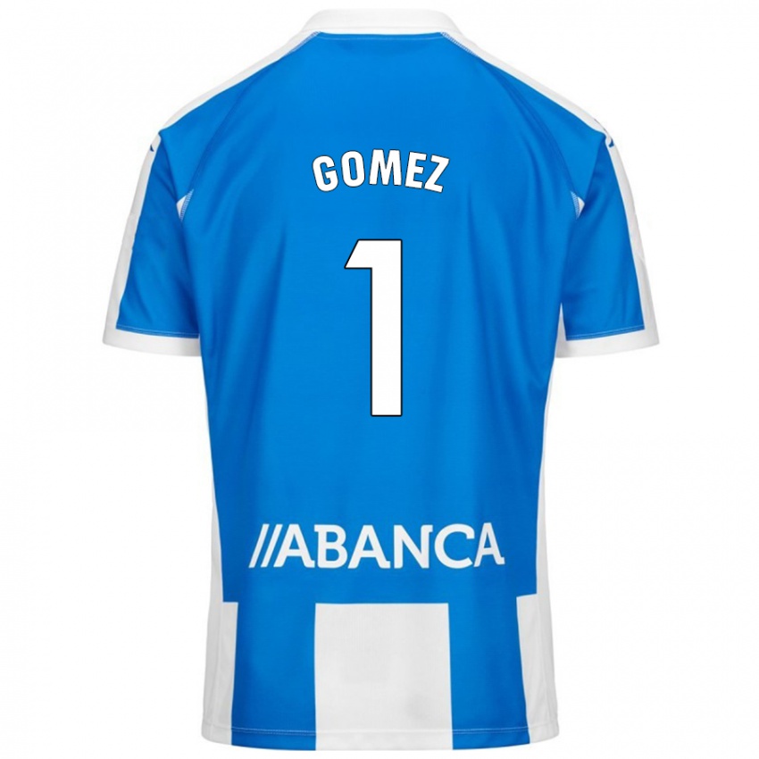 Kinder Yohana Gómez #1 Blau Weiß Heimtrikot Trikot 2024/25 T-Shirt