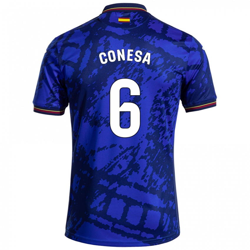 Kinder Nico Conesa #6 Dunkleres Blau Heimtrikot Trikot 2024/25 T-Shirt