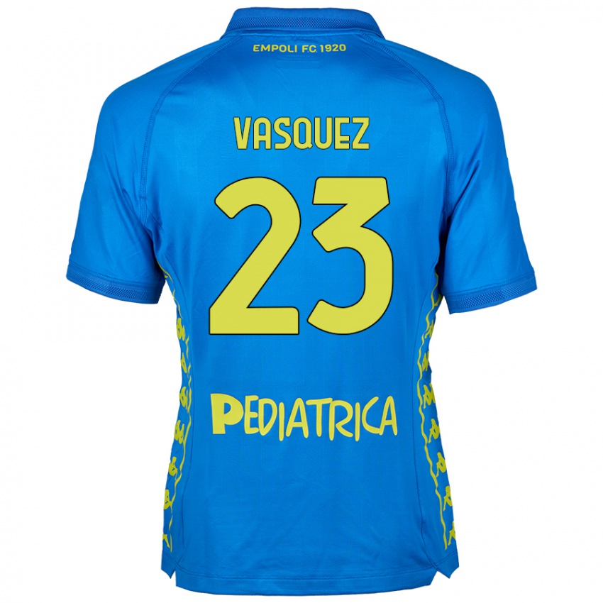 Kinder Devis Vásquez #23 Blau Heimtrikot Trikot 2024/25 T-Shirt