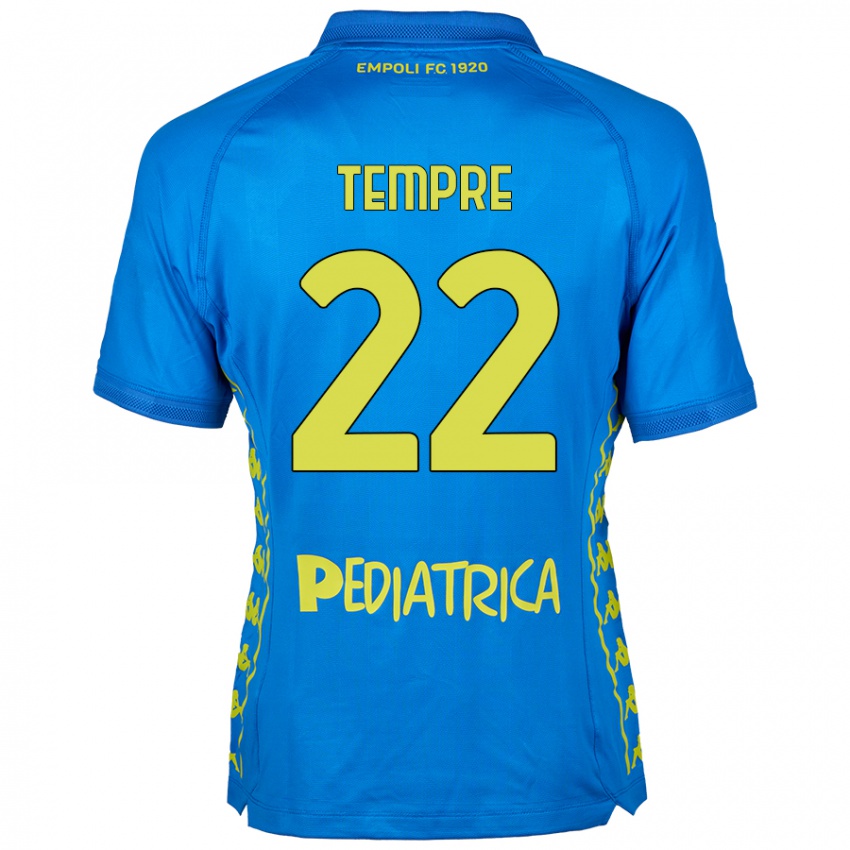 Kinder Michele Tempre #22 Blau Heimtrikot Trikot 2024/25 T-Shirt