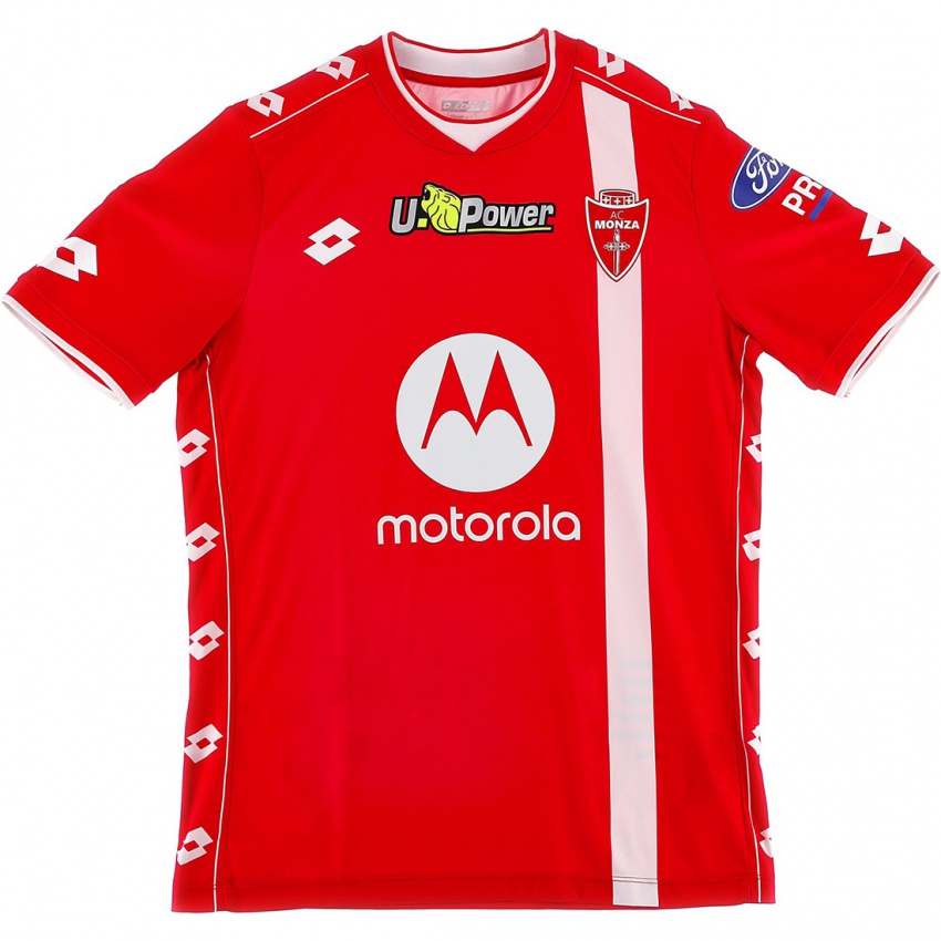 Kinder Daniele Ganci #0 Rot Weiß Heimtrikot Trikot 2024/25 T-Shirt