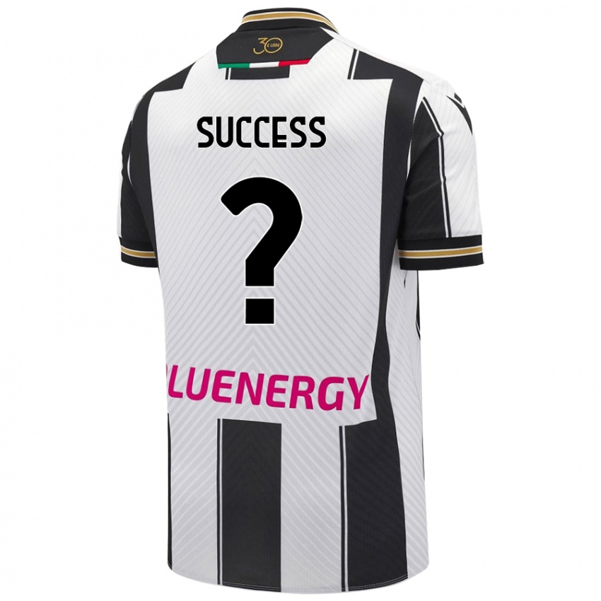 Kinder Isaac Success #0 Weiß Schwarz Heimtrikot Trikot 2024/25 T-Shirt