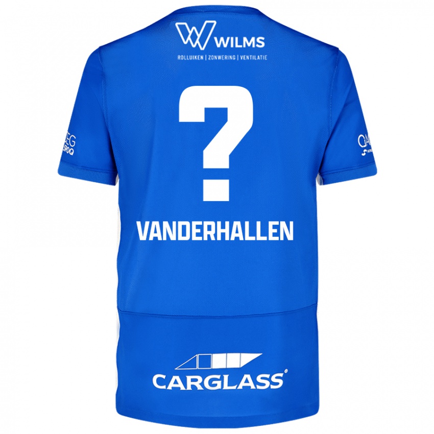 Kinder Yari Vanderhallen #0 Blau Heimtrikot Trikot 2024/25 T-Shirt