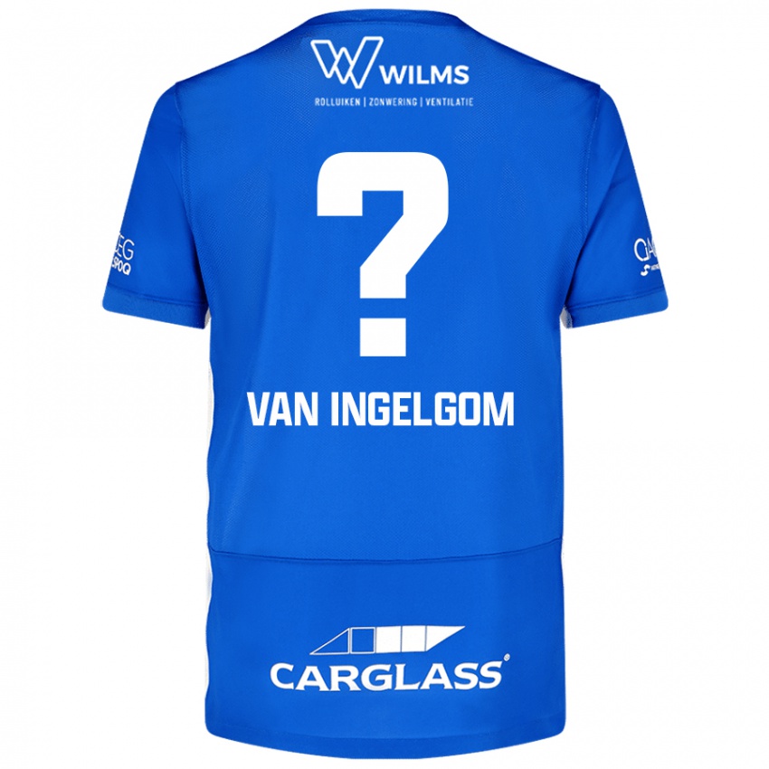 Kinder Tijn Van Ingelgom #0 Blau Heimtrikot Trikot 2024/25 T-Shirt