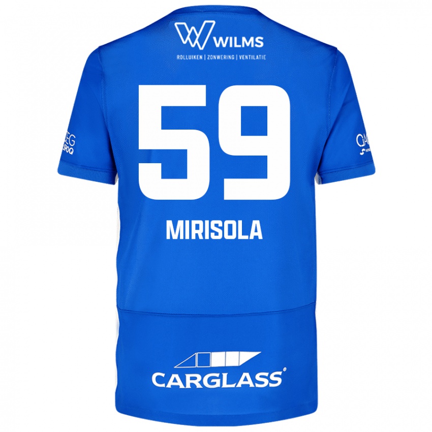 Kinder Robin Mirisola #59 Blau Heimtrikot Trikot 2024/25 T-Shirt