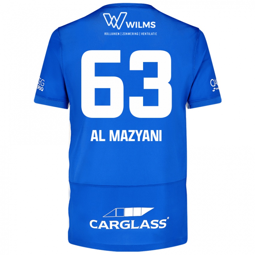 Kinder Faissal Al Mazyani #63 Blau Heimtrikot Trikot 2024/25 T-Shirt