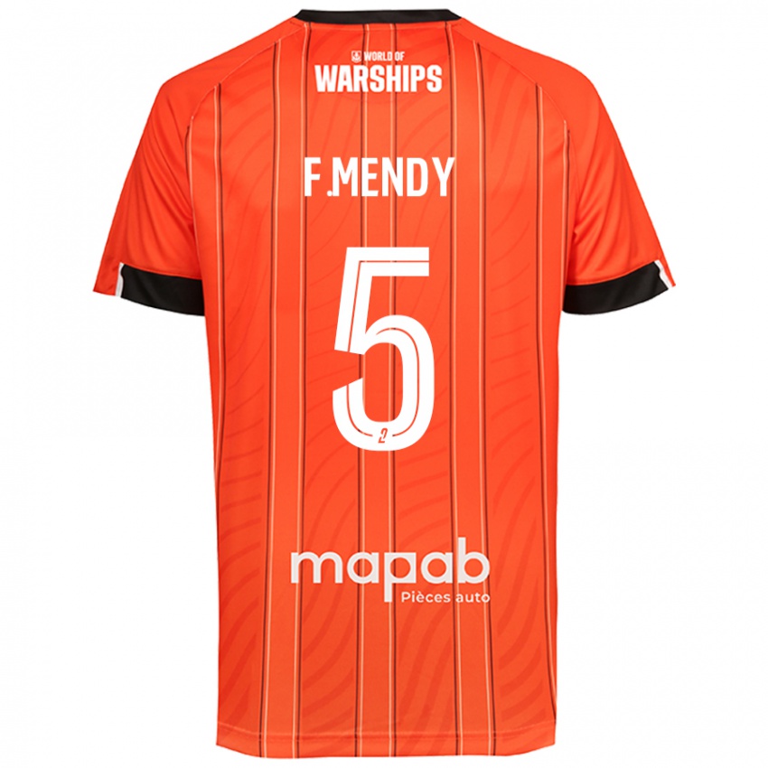 Kinder Formose Mendy #5 Orange Heimtrikot Trikot 2024/25 T-Shirt