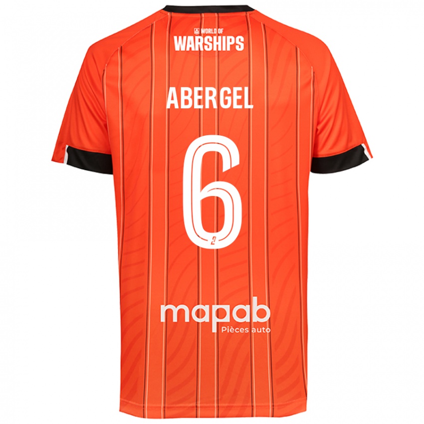 Kinder Laurent Abergel #6 Orange Heimtrikot Trikot 2024/25 T-Shirt