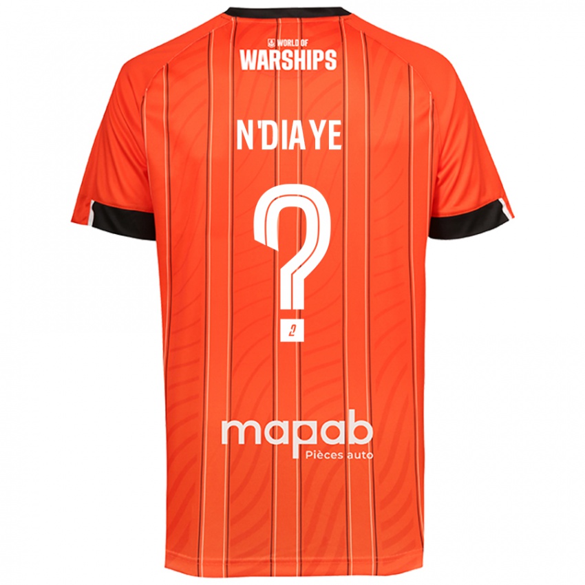 Kinder Bassirou N'diaye #0 Orange Heimtrikot Trikot 2024/25 T-Shirt